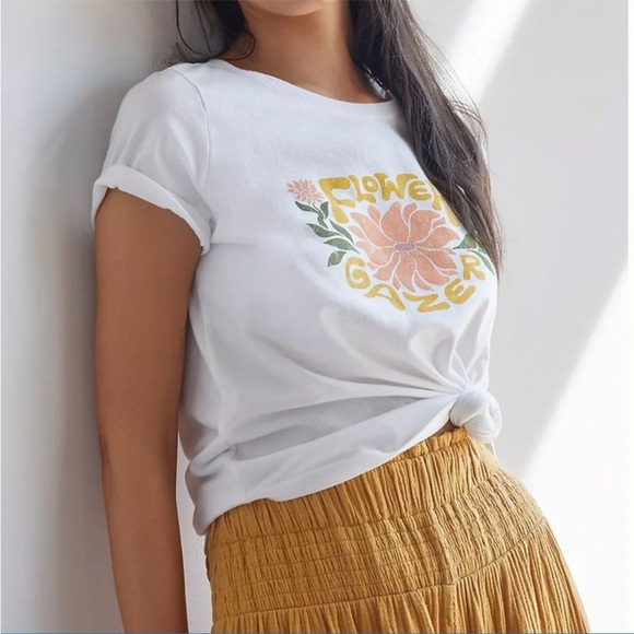 Anthropologie Tops - Sun Keeper x Anthropologie Flower Gazer Graphic Tee